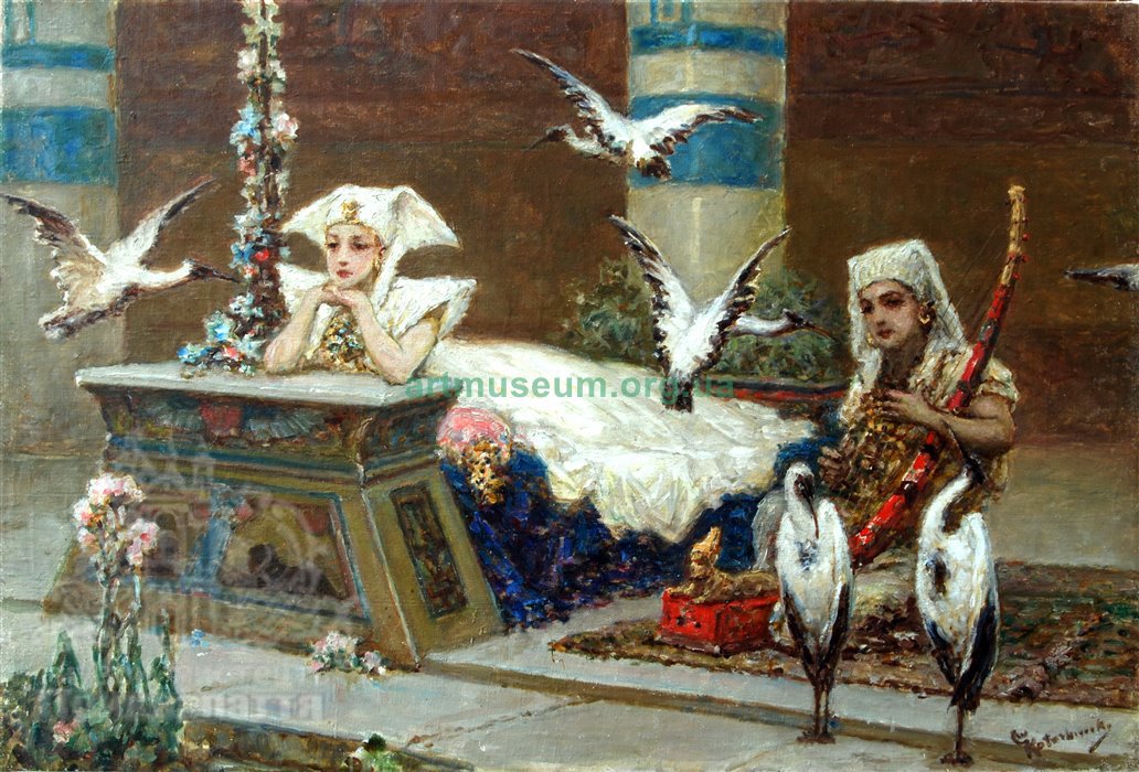 Вільгельм Котарбінський (1849–1921) «Мелодії Нілу» -artmuseum.org.ua